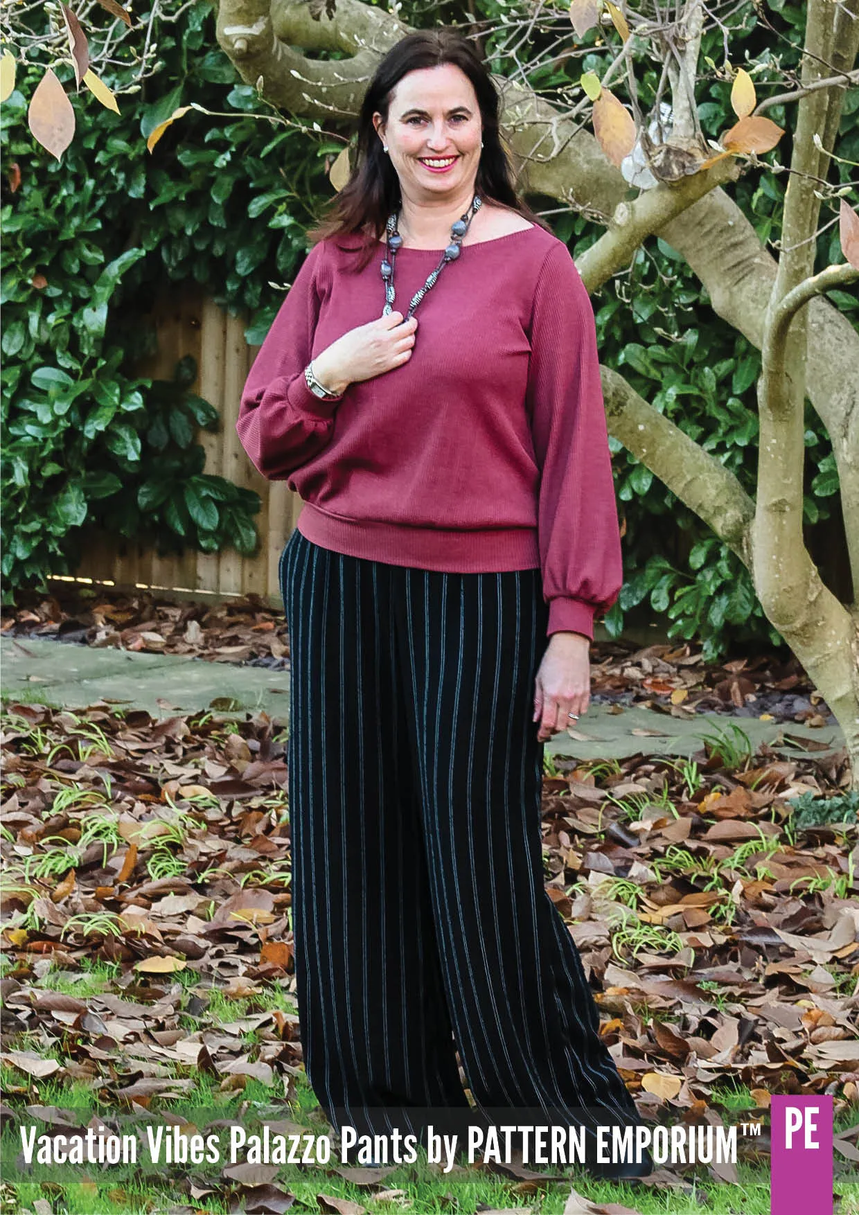 Vacation Vibes | Palazzo Pants Sewing Pattern