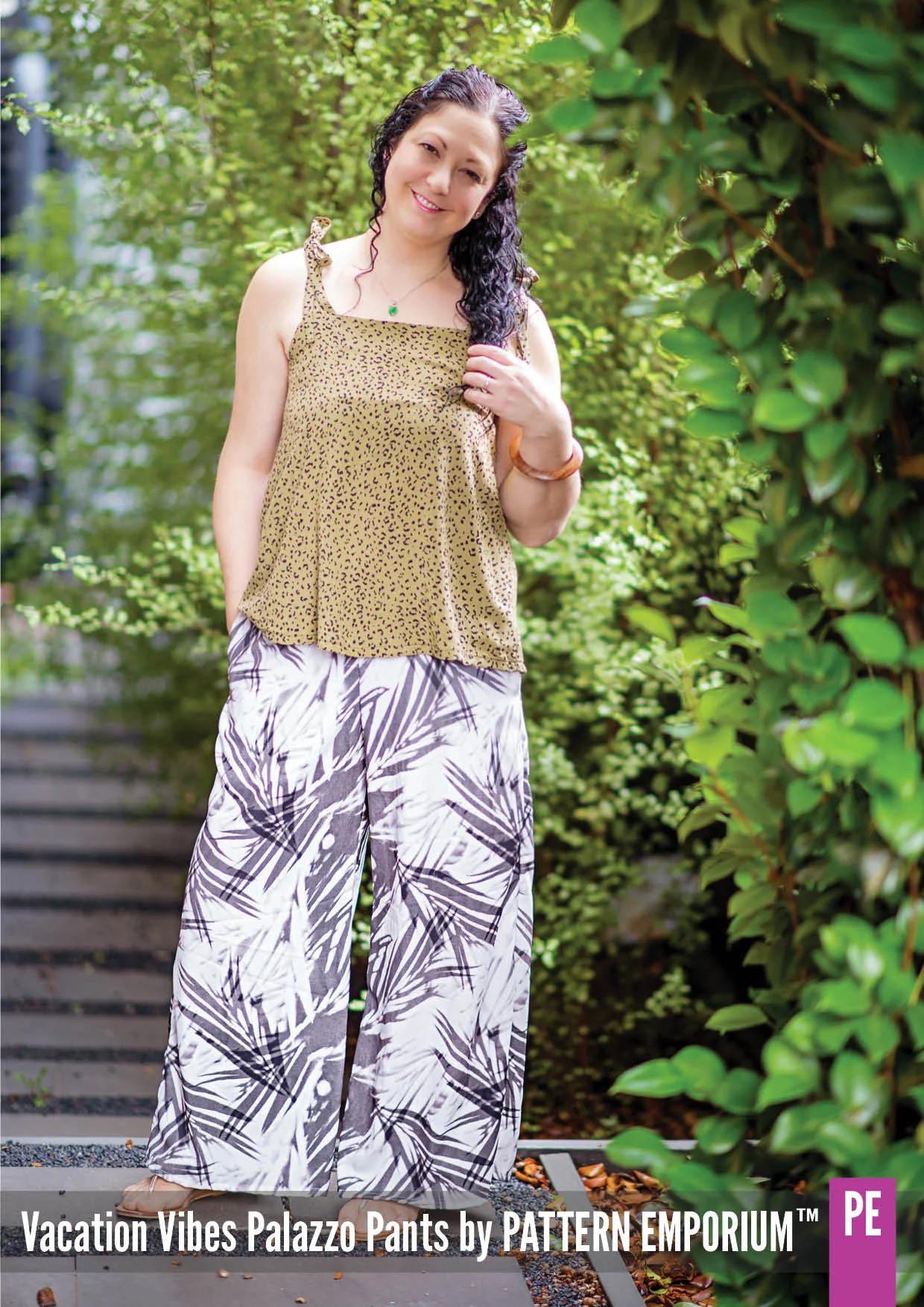 Vacation Vibes | Palazzo Pants Sewing Pattern