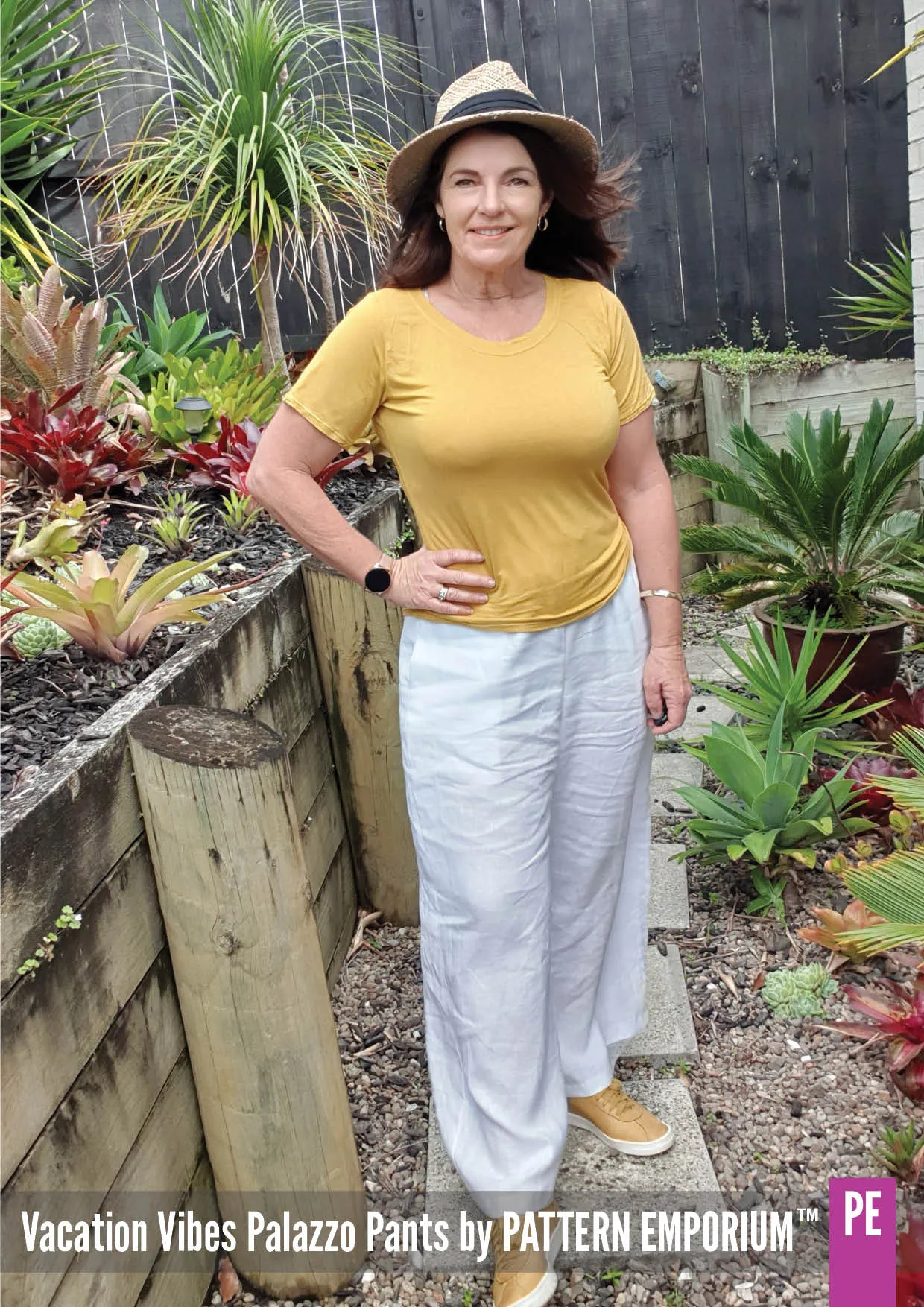 Vacation Vibes | Palazzo Pants Sewing Pattern