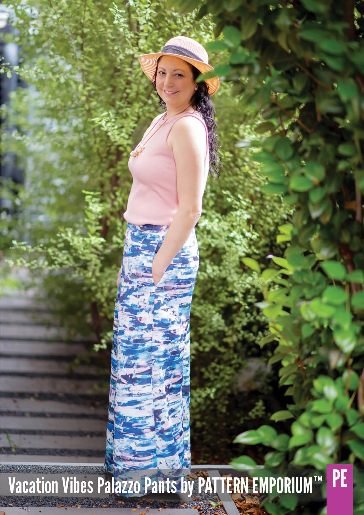 Vacation Vibes | Palazzo Pants Sewing Pattern