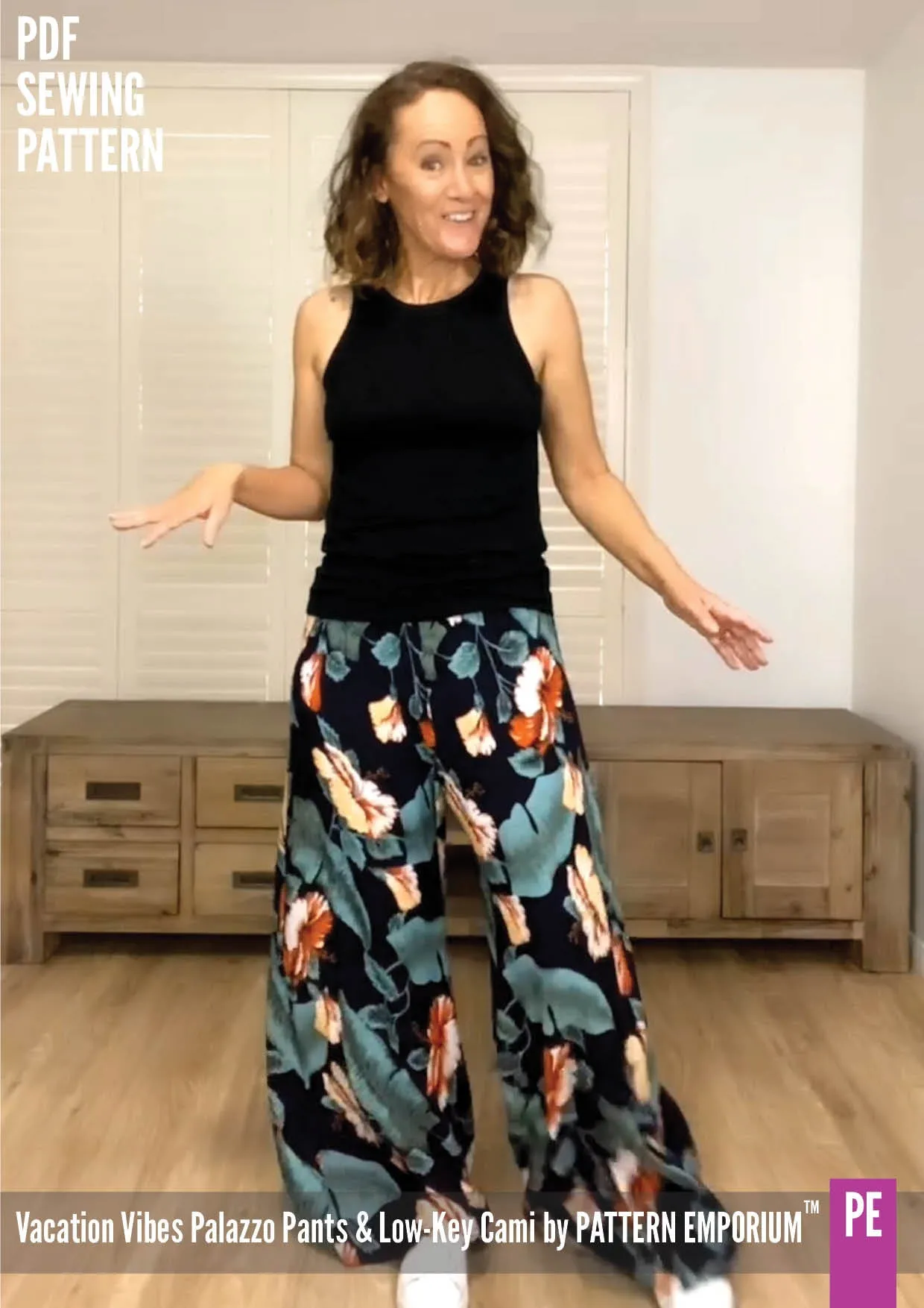 Vacation Vibes | Palazzo Pants Sewing Pattern