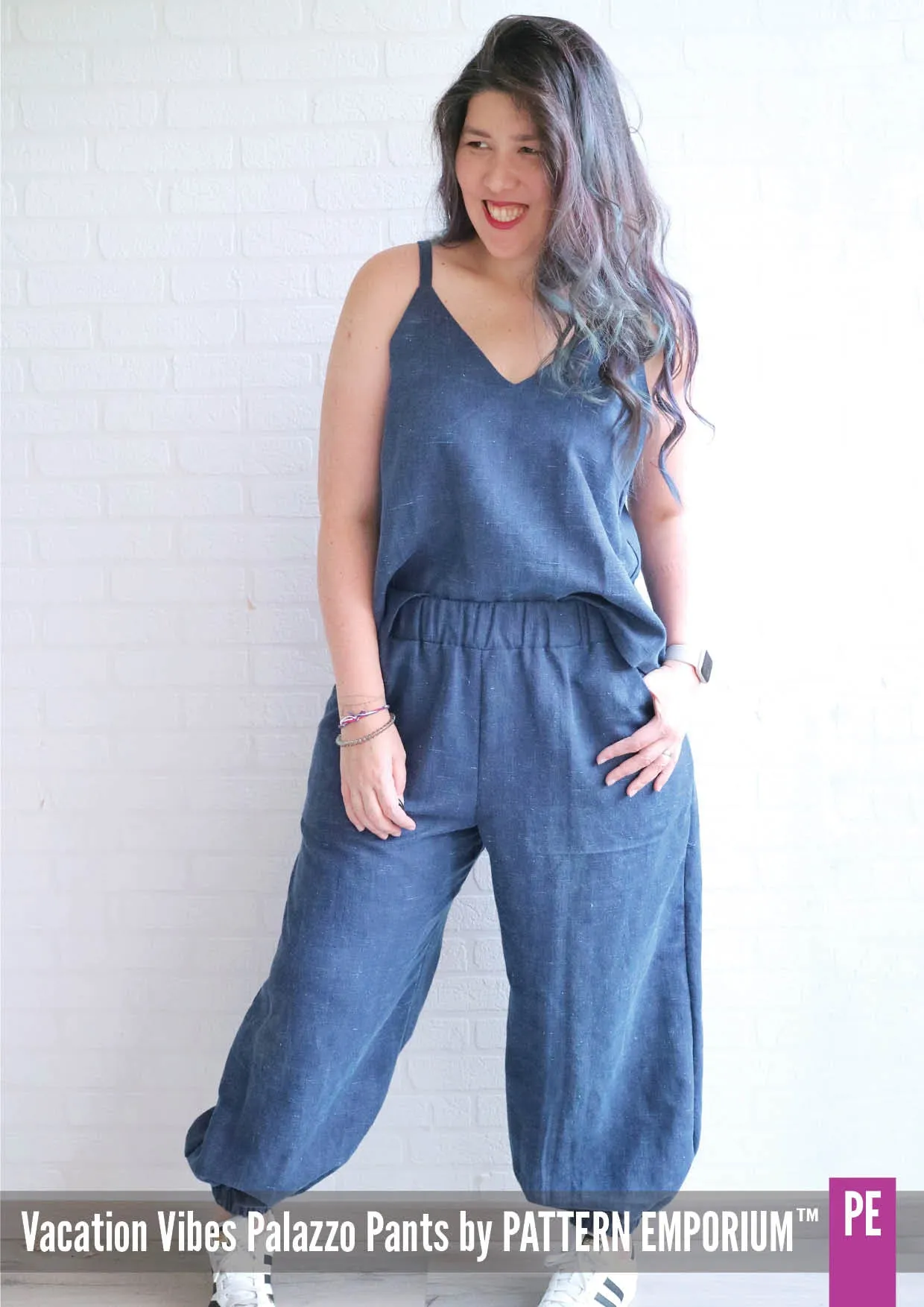 Vacation Vibes | Palazzo Pants Sewing Pattern