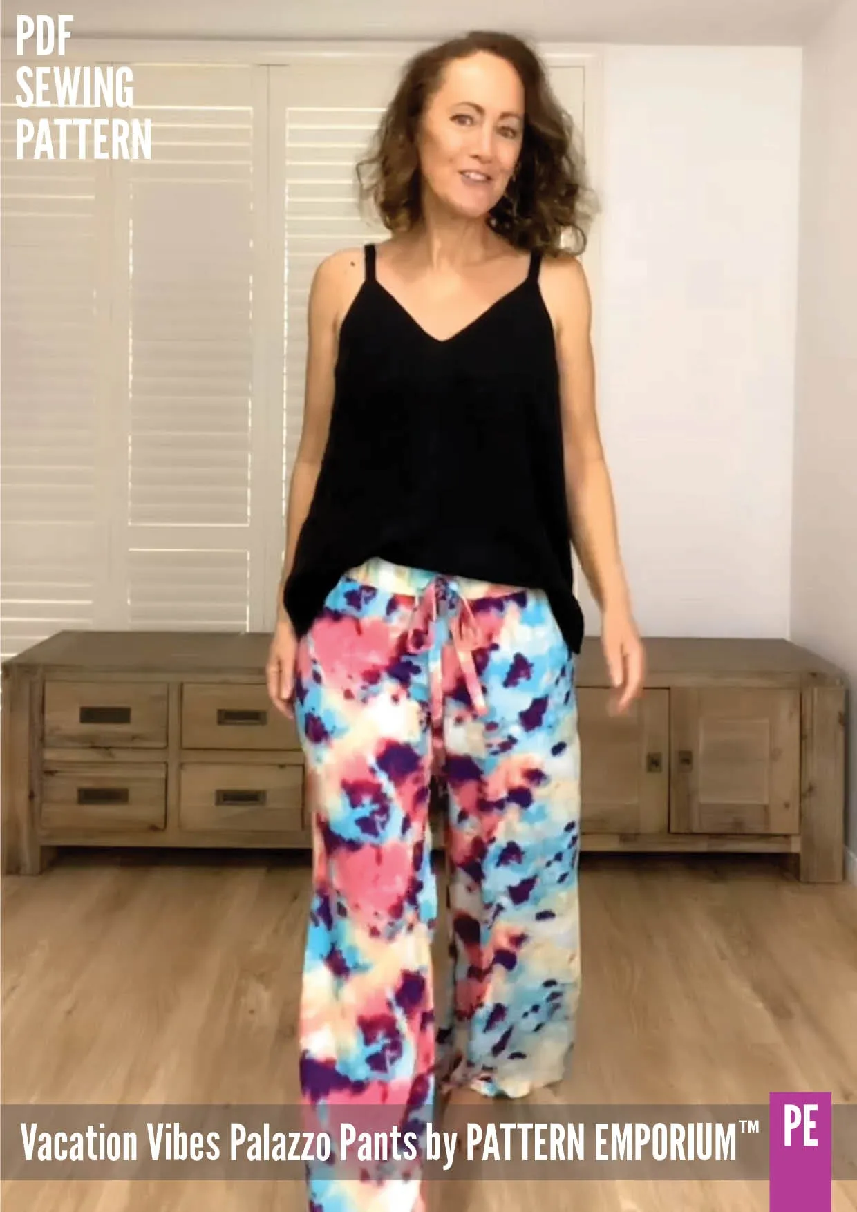 Vacation Vibes | Palazzo Pants Sewing Pattern