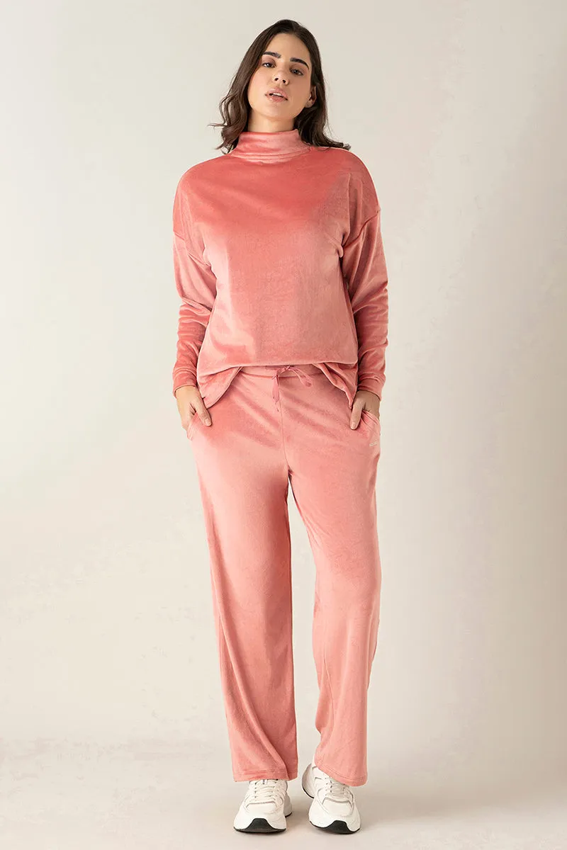 Velour Bliss Pullover Top