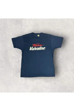 Vintage Best Screen Stars Single Stitch Team Valvoline Tee- L