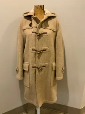 Vintage Tip Top Beige Wool Duffle Coat