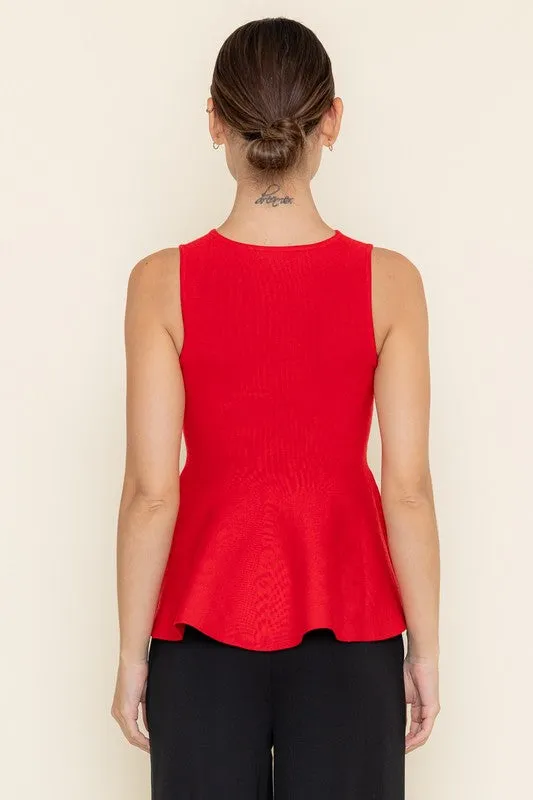 Waverly Peplum Top