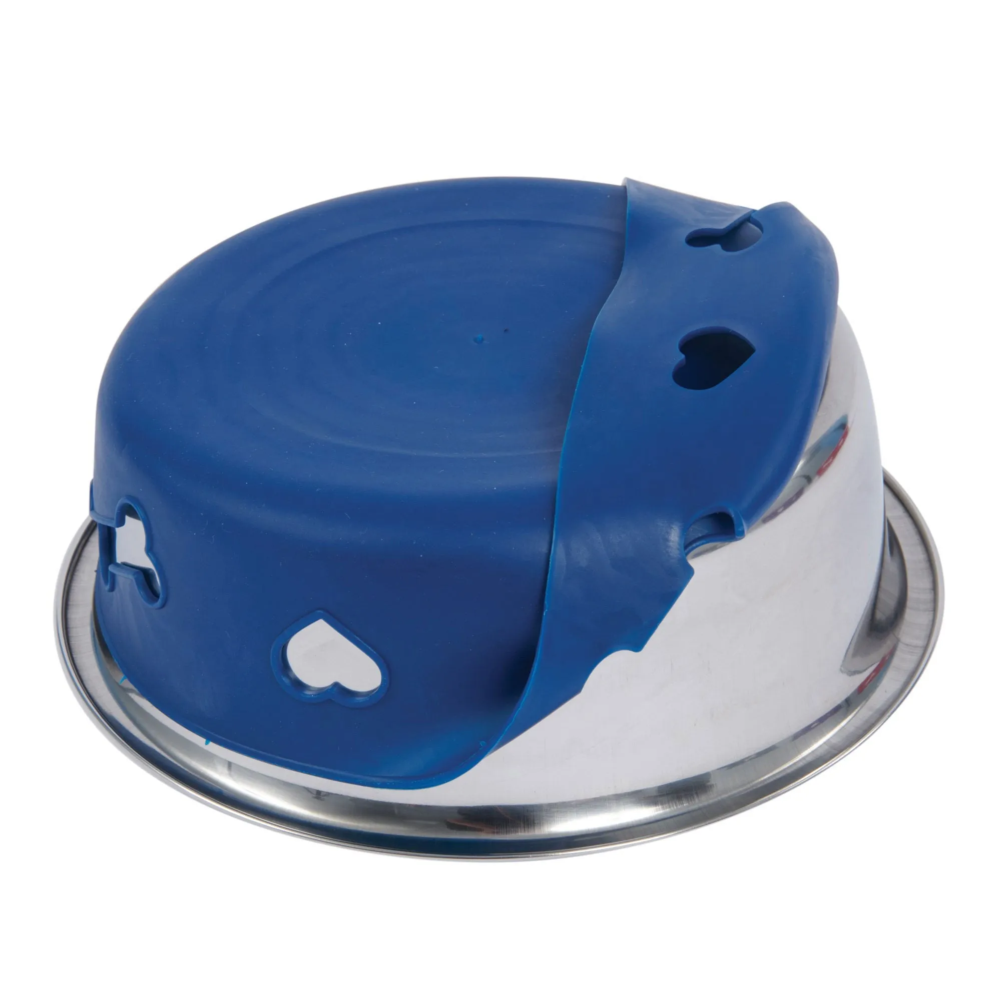 Weatherbeeta Non-Slip Stainless Steel Silicone Bone Dog Bowl