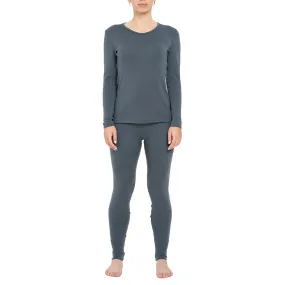 Women's 250 Long Sleeve & Bottoms 2-Piece Perfect Grey