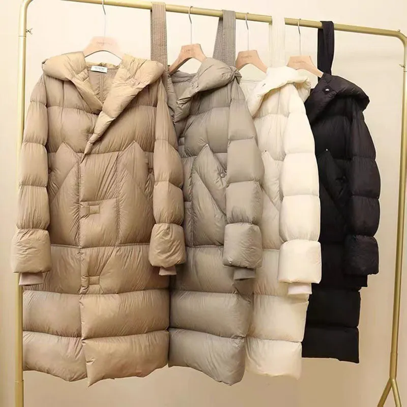 Women's Long Down Jacket Coat