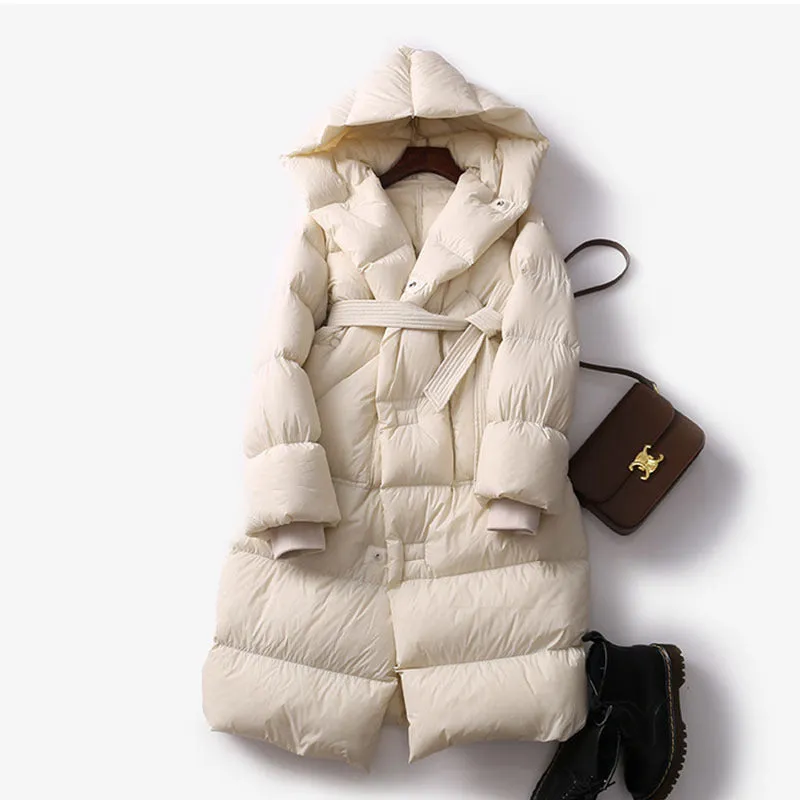 Women's Long Down Jacket Coat