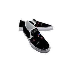 Women's Slip On Sneakers music lovers