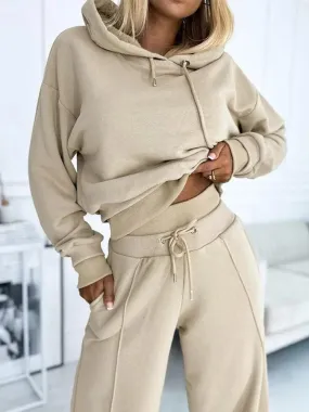 Women's Soft Two-Piece Hooded Activewear Set